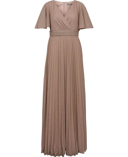 Christian Berg Evening Dress Kvinde Sepia Rose (As Colour Card) Maxi Kjoler Str 34/ XS - hos Magasin