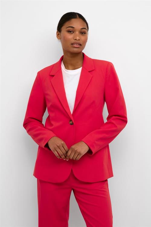 Kaffe Kasakura Blazer Kvinde Virtual Pink Blazere Str 44 - hos Magasin