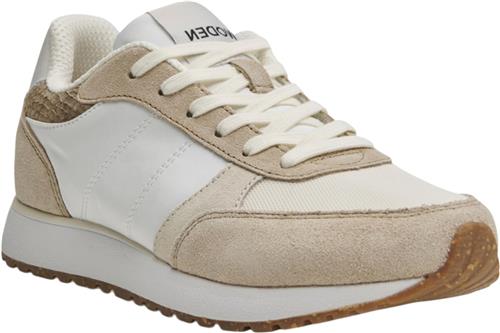 Woden Ronja Kvinde Blanc De Blanc Sneakers Str 42 - Læder hos Magasin