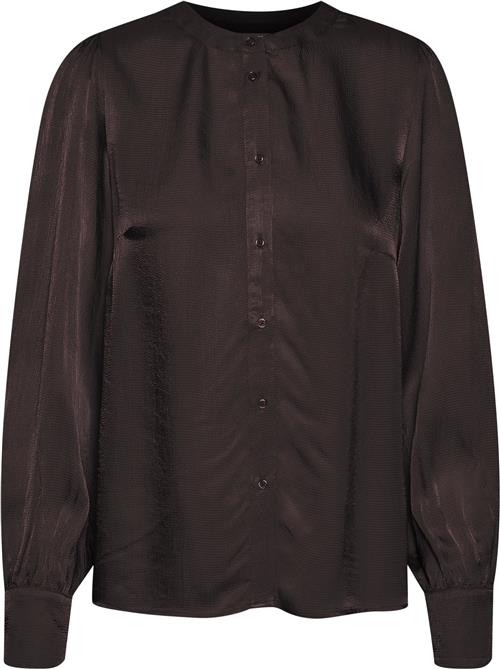 Se Soaked in Luxury Slfalula Shirt LS Kvinde Black Langærmede Bluser Regular Fit Str L - hos Magasin ved Magasin