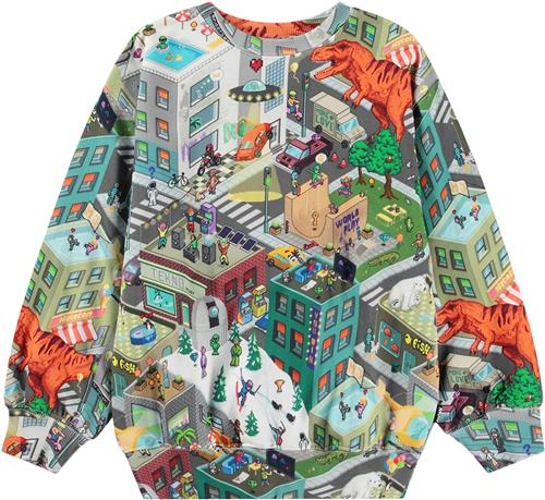 Molo Monti Str 7 år / 122 cm - Multi Sweatshirts hos Magasin