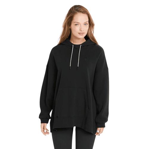 Se Puma Infuse Hoodie Kvinde Puma Black Hættetrøjer Str L - Bomuld hos Magasin ved Magasin