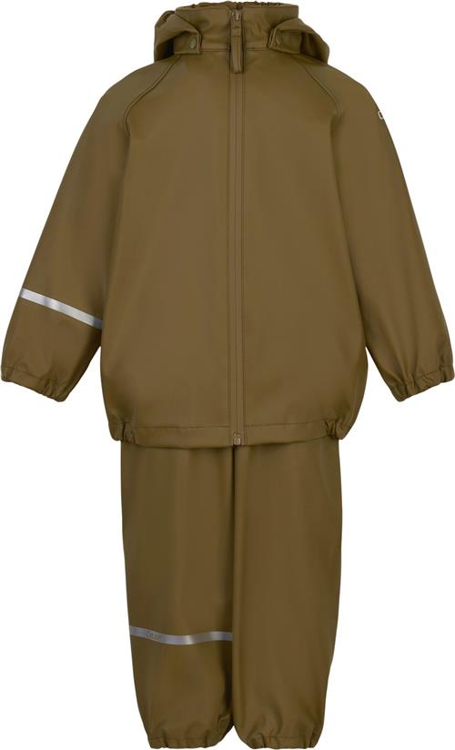 Se CeLaVi Basic Rainwear set Recycle PU Str 140 - Nutria Regntøj hos Magasin ved Magasin