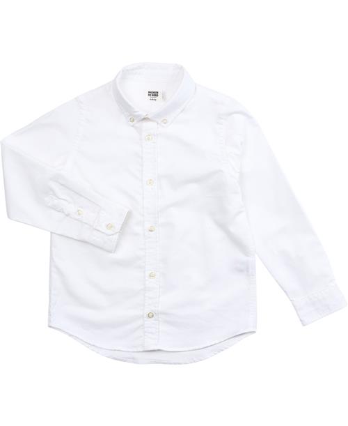 Magasin du Nord Collection Magasin Teis Oxford Shirt Organic Str 10 Bright White Skjorter Bomuld