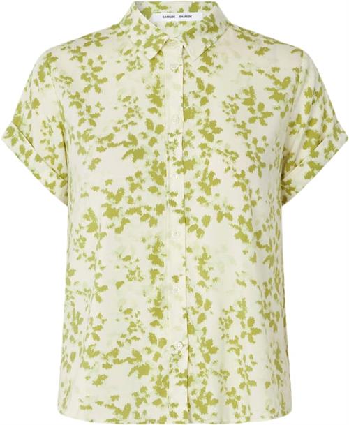 Samsøe Samsøe Majan ss Shirt 9942 Kvinde Meadow Sweet Pea Kortærmede Skjorter Str M - Viskose hos Magasin