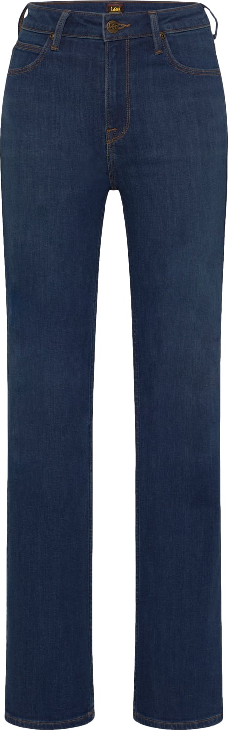 Lee Breese Boot Kvinde Blå Jeans Str 28/31 - Denim hos Magasin