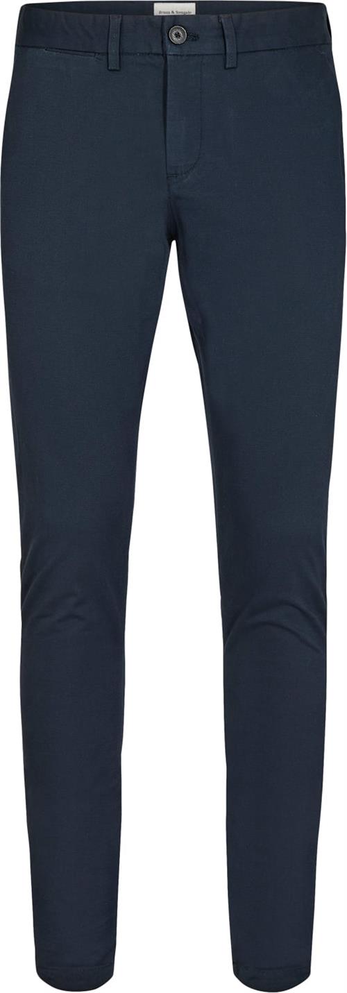 Bruun & Stengade BS Anton Slim fit Chinos Mand 630 Casual Bukser Str W29 / L34 - Bomuld hos Magasin