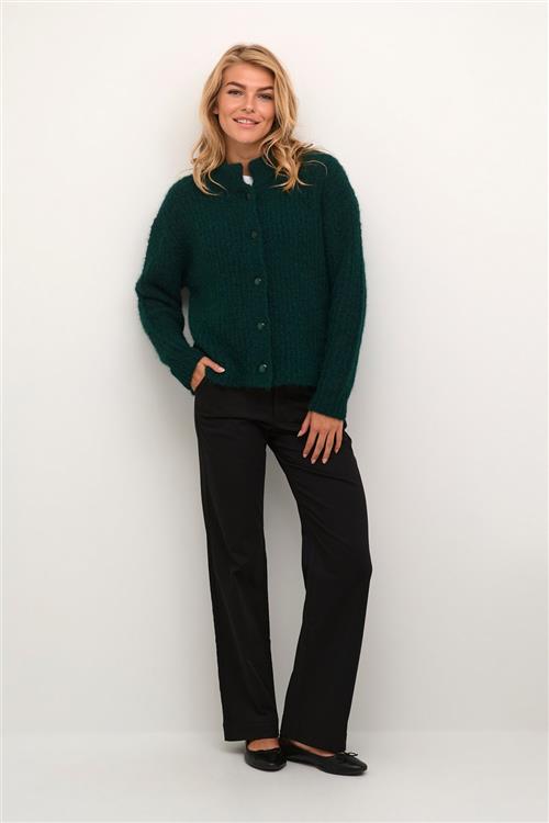 Se Kaffe Kaane Knit Cardigan Kvinde Aventurine Melange Cardigans Str S - hos Magasin ved Magasin