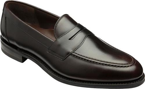 Loake Imperial Dark Brown Mand Dark Brown Loafers Str 44 - hos Magasin