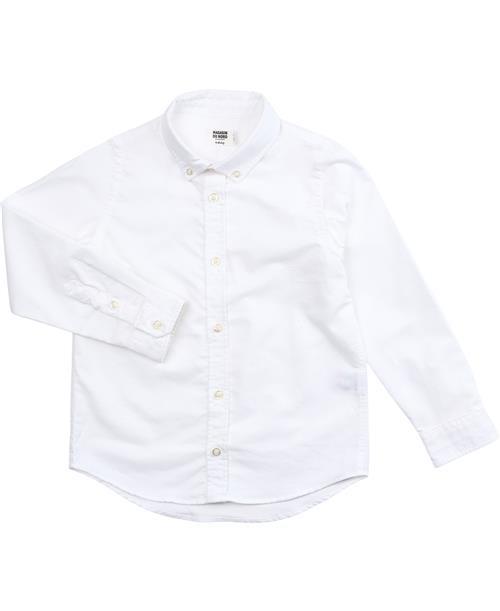 Magasin du Nord Collection Magasin Teis Oxford Shirt Organic Str 2 Bright White Skjorter Bomuld