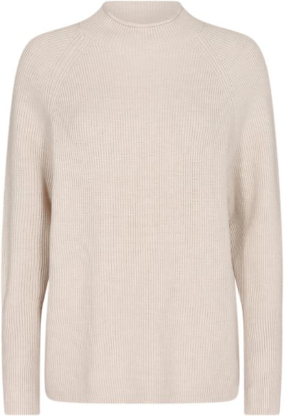 soyaconcept Sckanita 4 Kvinde 91620 Cream Melange Sweaters Str S - Polyester hos Magasin