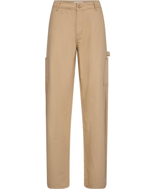 Sofie Schnoor Trousers Kvinde Beige Bukser Med Lige Ben Str XS - hos Magasin