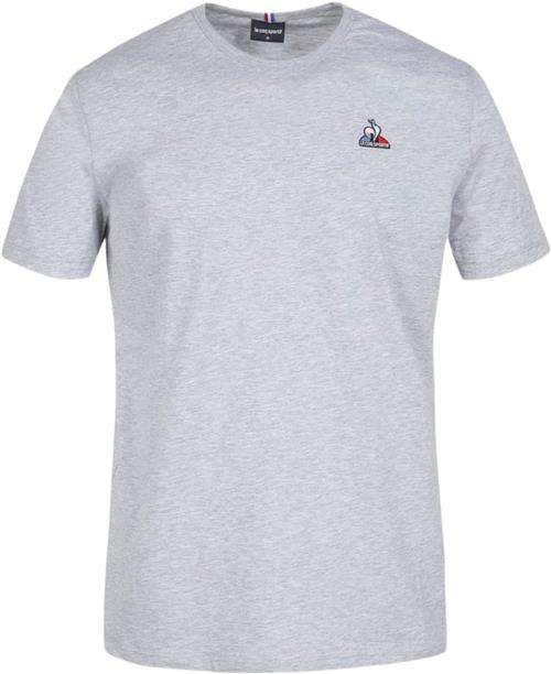 Le Coq Sportif ESS TEE SS N°3 M Gris Chiné CL Mand Ingen Kortærmede T-shirts Str S - Bomuld hos Magasin