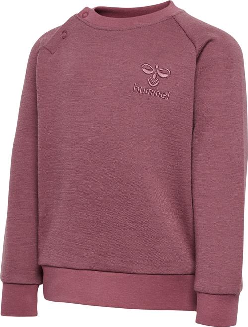 Se Hummel Hmlwulbato Sweatshirt Str 3 år / 98 cm - Rosa Sweatshirts hos Magasin ved Magasin