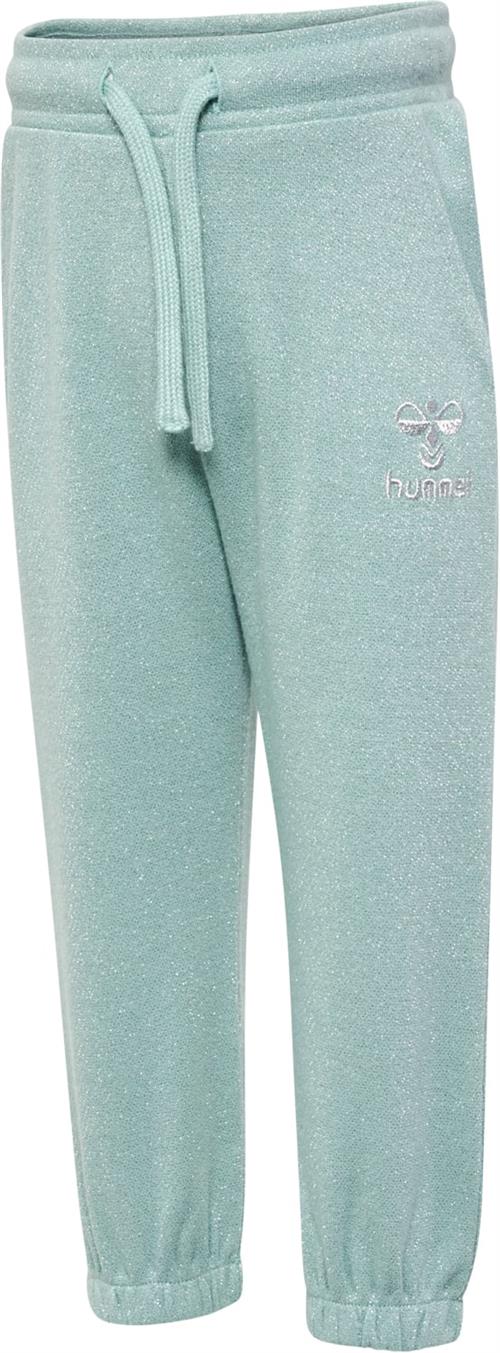 Se Hummel Hmllissa Pants Str 2 år / 92 cm - Blue Surf Bukser hos Magasin ved Magasin