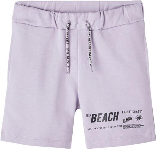 Name It Nkmjoshi Sweat Shorts UNB Str 116 - Wisteria Shorts & Bloomers hos Magasin