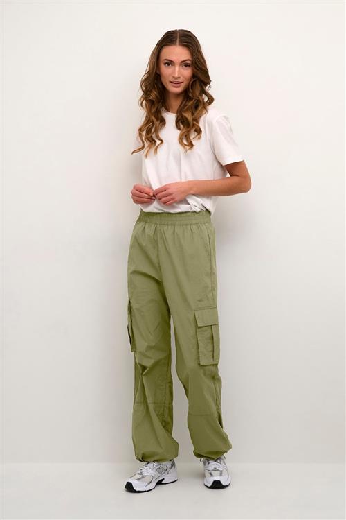 Kaffe Kamarie Cargo Pants Kvinde Grape Leaf Cargo Bukser Str 46 - hos Magasin