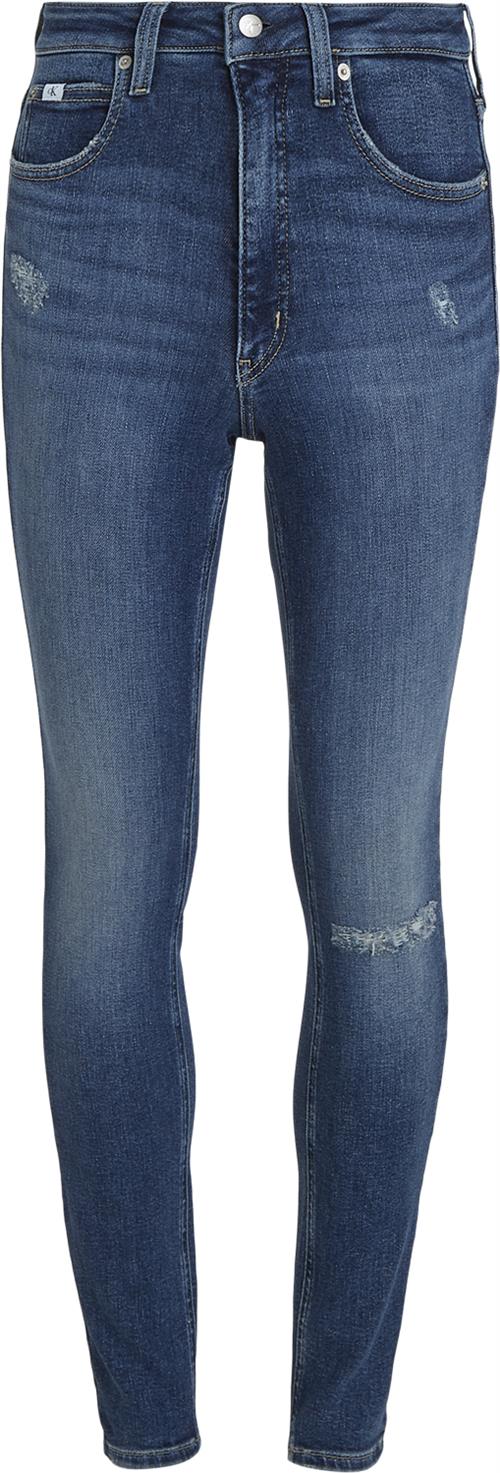 Calvin Klein High Rise Skinny Kvinde 1bj Skinny Jeans Str W32 / L30 - hos Magasin