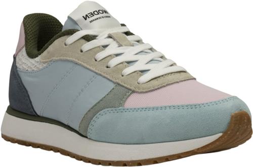 Se Woden Ronja Kvinde Ice Blue Multi Sneakers Str 41 - hos Magasin ved Magasin