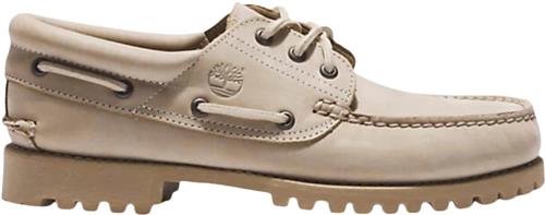 TIMBERLAND 3 eye lug Handsewn Boat Mand Lemon Pepper Sejlersko Str 9 - Gummi hos Magasin