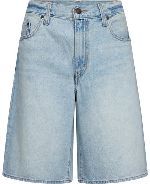 Se Levi's Baggy DAD Jort Pick Sides Shor Kvinde Blå Denim Shorts Str 25 - hos Magasin ved Magasin