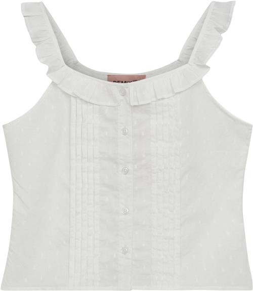 Designers Remix Girls G Velma Top Kvinde Hvid Tanktoppe Str 176 cm / 16 år - hos Magasin