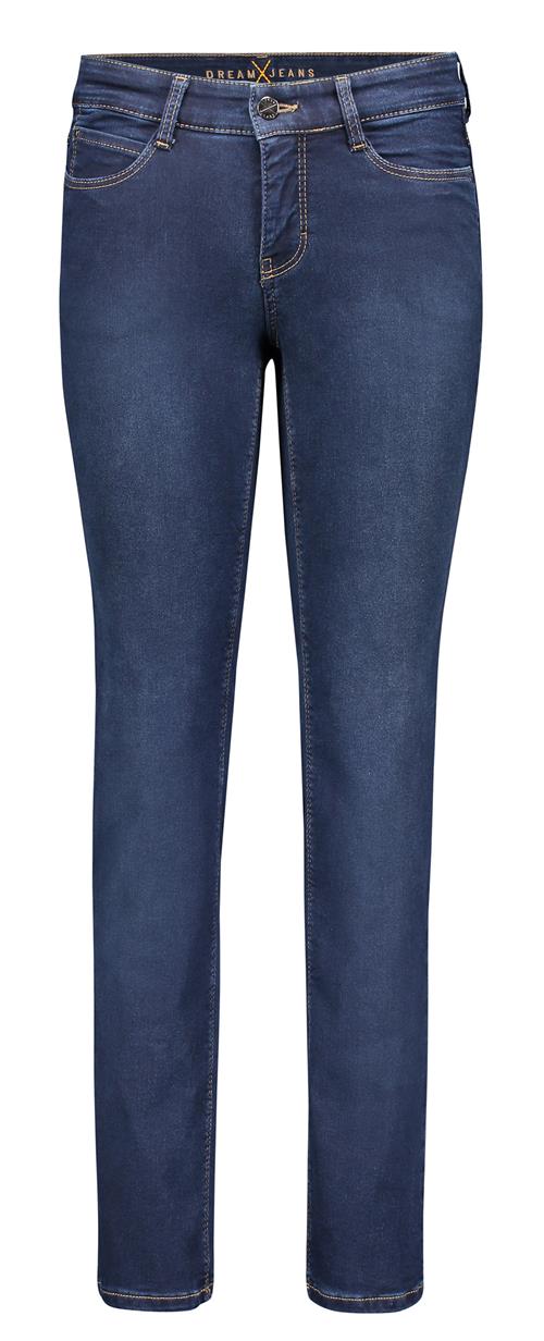 MAC Jeans Dream Kvinde Blå Skinny Jeans Str W36 / L32 - Denim hos Magasin