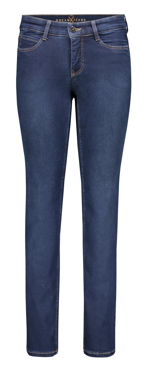 Se MAC Jeans Dream Kvinde Blå Skinny Jeans Str W38 / L32 - Denim hos Magasin ved Magasin