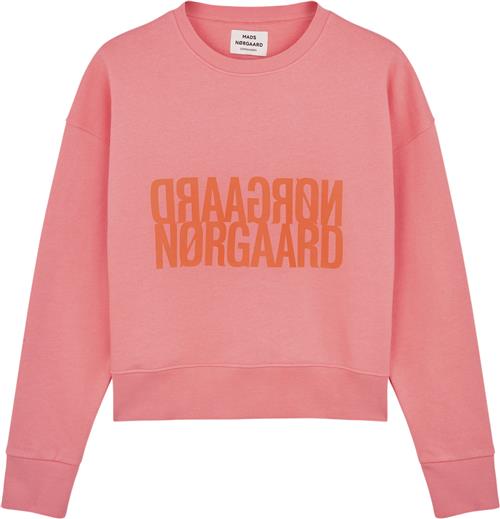 Mads Nørgaard - Copenhagen Organic Sweat Tilvina Sweatshirt Kvinde Lyserød Sweatshirts Str XXL - hos Magasin