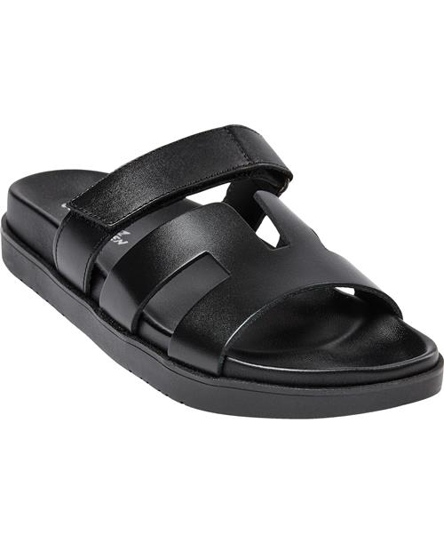 Shoe Biz Vino Vaqueta Kvinde Black Flade Sandaler Str 41 - hos Magasin