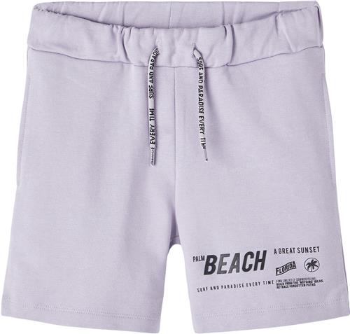 Name It Nkmjoshi Sweat Shorts UNB Str 152 - Wisteria Shorts & Bloomers hos Magasin