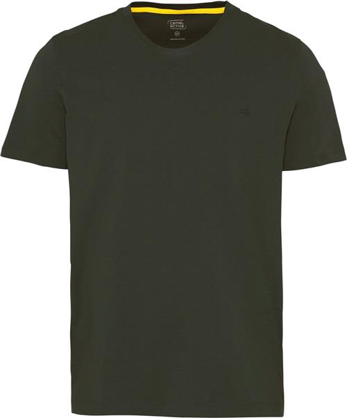 Se Camel Active NOS Tshirt 1/2 Arm Mand Leaf Green Kortærmede T-shirts Str S - Bomuld hos Magasin ved Magasin