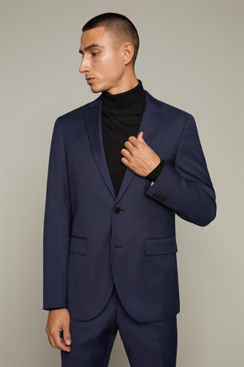 Matinique Mageorge F Dust Blue Suit Mand Dust Blue Blazere Regular Fit Str 46 - hos Magasin