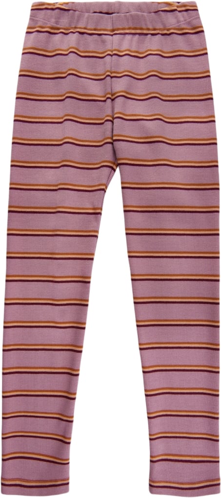 Soft Gallery Sgissa Stripe Leggings Str 4y - Lilas Leggings Bomuld hos Magasin