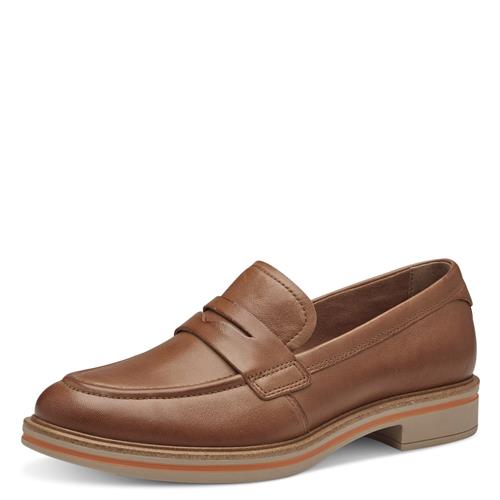 Tamaris 124307-42 Kvinde Camel Loafers Str 41 - hos Magasin