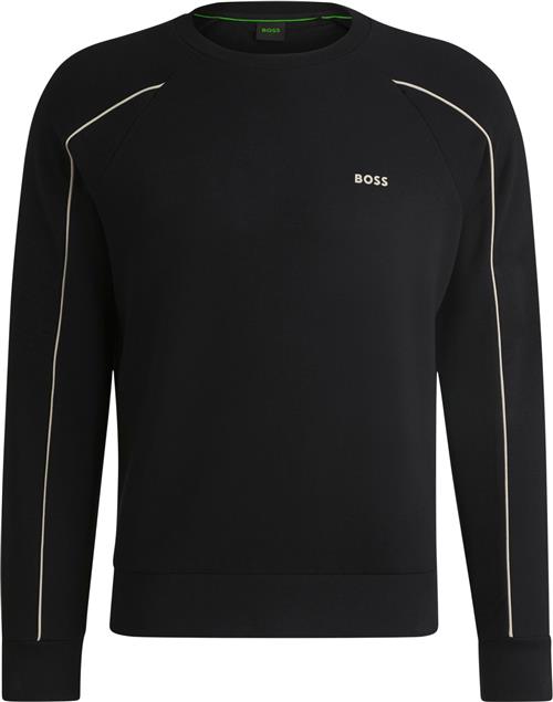 Se BOSS Salbo 1 Mand Sort Sweatshirts Str XL - hos Magasin ved Magasin