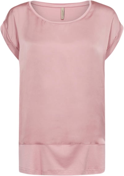 soyaconcept Scthilde 6 T-shirt Rosa Kvinde 4210 Rosa Kortærmede T-shirts Str XL - hos Magasin