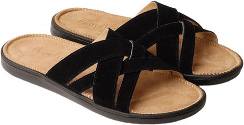 Lovelies SA Trinxa Kvinde Black Flade Sandaler Str 40 - hos Magasin