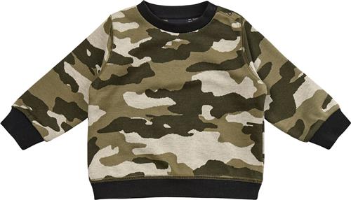 Se Sofie Schnoor Sweatshirt Str 4 år / 104 cm - Camuflage Sweatshirts hos Magasin ved Magasin