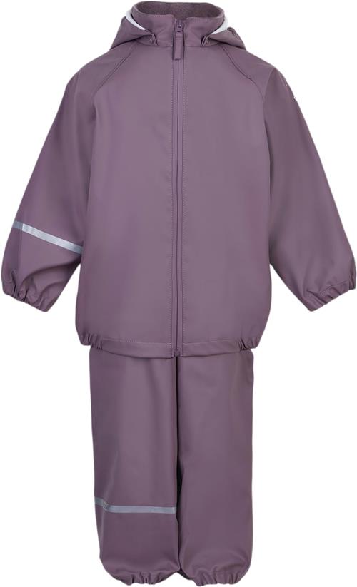 Se CeLaVi Basic Rainwear set Recycle PU Str 100 - Moonscape Regntøj hos Magasin ved Magasin