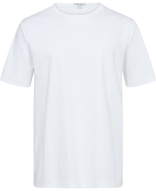 Tiger of Sweden Olaf Mand Pure White Kortærmede T-shirts Str L - hos Magasin