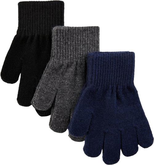 Mikk-Line Magic Gloves 3 Pack 1-3Y - Vanter & Luffer Polyamid hos Magasin