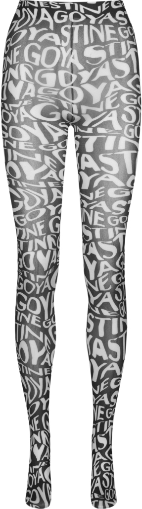 Stine Goya Sgvero, 2042 Stockings Kvinde Liquified Logo Leggings Str M/L - hos Magasin