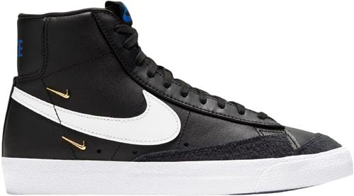 Nike Blazer mid '77 se Kvinde Black Sneakers Str 36 - Læder hos Magasin