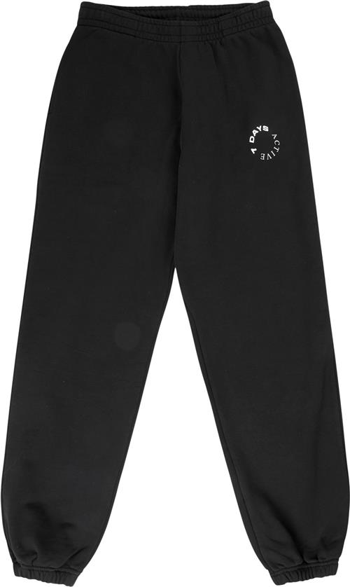 7 Days Active Organic Sweat Pants Kvinde 001 Black Sweatpants Str S - hos Magasin