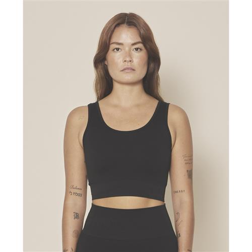 Se Moonchild Yoga Wear Soft Rib Seamless Crop Top XS - Tanktoppe hos Magasin ved Magasin