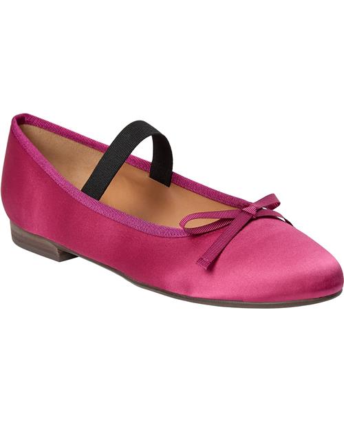 Billi Bi Ballerina B1051 Kvinde Pink Satin 707 Ballerinaer Str 40 - hos Magasin