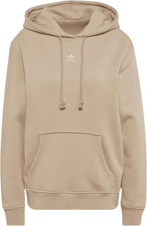 adidas Adicolor Fleece Hoodie Kvinde Beige Hættetrøjer Str 40 - Bomuld hos Magasin