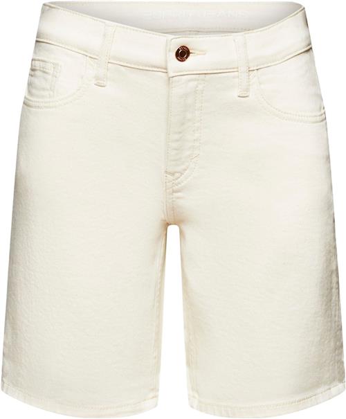 Esprit RCS M REG Short Kvinde Off White Denim Shorts Str 31 - hos Magasin