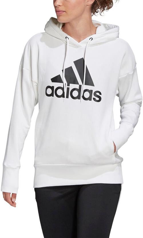 adidas Badge Of Sport Long Hættetrøje S - Hættetrøjer & Sweatshirts Bomuld hos Magasin